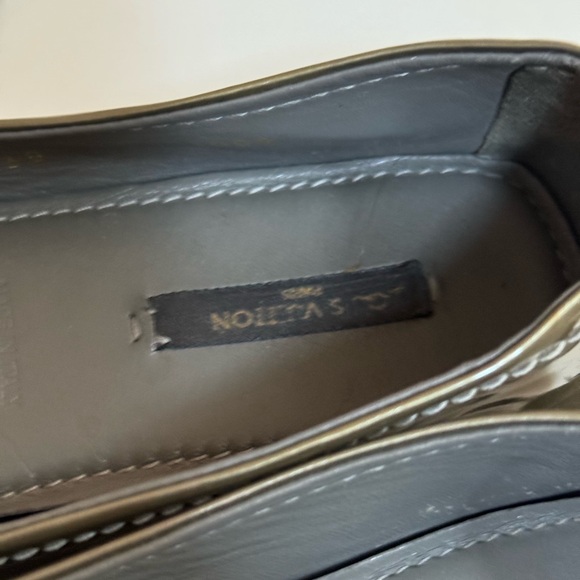 Ballerina flats size 38 in good shape by Louis Vuitton. Metallic bronze - Picture 5 of 7